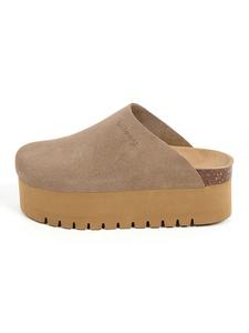 Сабо billowy, светло-коричневый