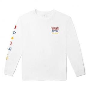Футболка Vans Unisex Printing Round-neck Swea White, белый