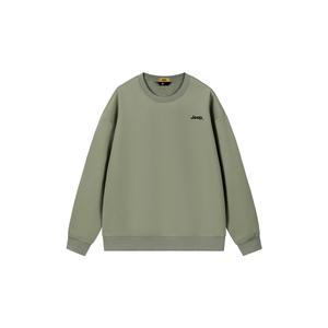 Унисекс свитшот Jeep, зеленый