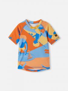 Reima Купальная футболка "Pulikoi" оранжевого цвета