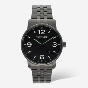 Часы Wenger Swiss Army мужские 01.1741.119 Urban Metropolitan с черным циферблатом 42 мм