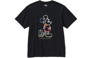 UNIQLO Футболка унисекс, цвет Black