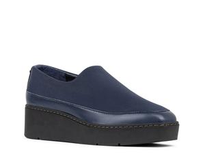 Слипоны Donald Pliner Wilson Wedge Slip-On, Navy Fabric