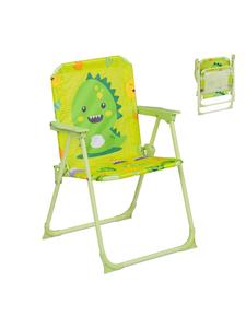 Relaxdays Детский складной стул «Монстр» в красочном исполнении - (Ш)36 x (В)51,5 x (Г)37,5 см