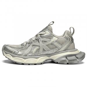 Низкие массивные кроссовки унисекс Doraemon, бело-золотые (Рождественская коллекция)