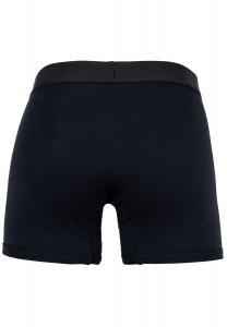 Мужские боксеры - CANETE, плавки, хлопок стрейч, логотип, однотонные VERSACE, черный