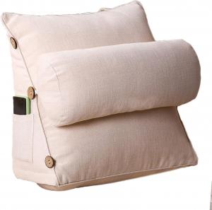 Подушка-валик для чтения COZMAX, цвет G, 45x45x20 см