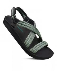 Hadal Женские удобные сандалии с ремешком на пятке Aerothotic, зеленый