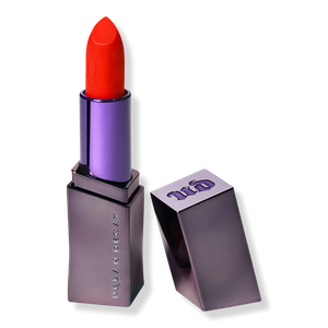 Увлажняющая помада Vice Urban Decay Cosmetics, Drive In (bright red orange, satin finish)