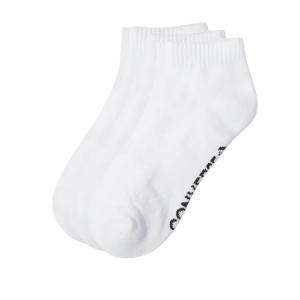 Converse Низкие носки унисекс 3 пары белый