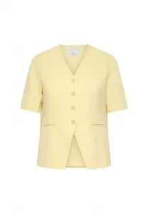Блейзер carlaminas 2/4 tlr Only Carmakoma, Pastel Yellow