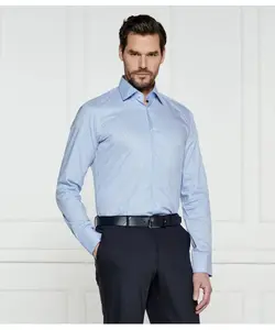 Рубашка h-joe-kent-c1-214 Regular fit Boss, синий