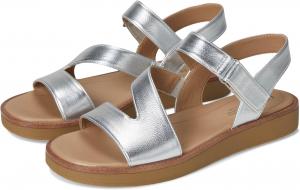 Сандалии LifeStride Waverly Sandals, цвет Silver Faux Leather