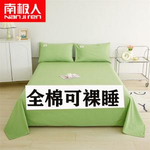 Antarctic Простыня из чистого хлопка 270х245 см, цвет Vanilla Green