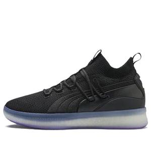 Кроссовки clyde court 'purple glow' Puma, черный