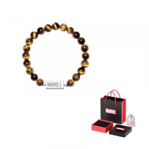 Браслет из камня тигровый глаз унисекс Disney, fortune beaded bracelet