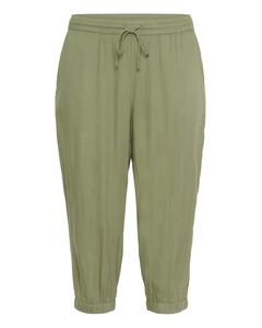 Зауженные брюки KAFFE CURVE Mille, оливковый