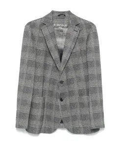 Флисовая куртка в клетку Circolo 1901, мультиколор