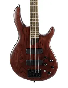 Бас-гитара Cort B4ELEMENTOPBR серии Artisan B4 Element. Открытые поры, бордово-красный