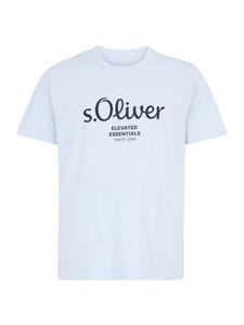 Футболка s.Oliver, marine blue/Light blue