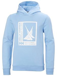 Пуловер с капюшоном Helly Hansen, светло-синий