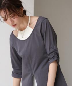 Топ с многослойной передней застежкой-молнией