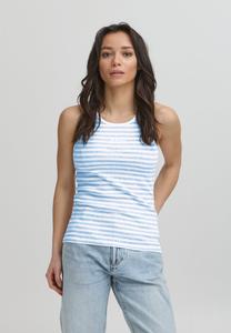 Топ BALL BAALTOBELLI TANK TOP, Blanc De Blanc W Powder Blue/Mottled Light Blue