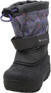 Ботинки Columbia Unisex-Child для малышей Powderbug Plus II Print Snow Boot, Shark/Emperor