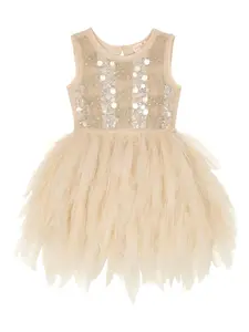 Платье Glitz с пайетками Tutu Du Monde, бежевый