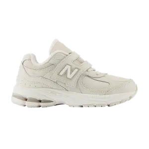 Кроссовки New Balance 2002R Hook & Loop Little Kid Wide 'Beige Fleece Lined', кремовый