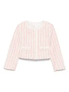 Твидовая куртка Patachou, розовый