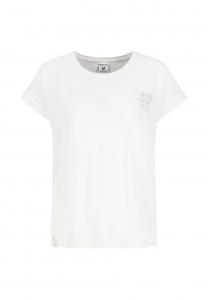 Футболка Sublevel Print T-shirt, Weiß/White