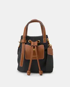 Женская нейлоновая сумка через плечо Tintoretto, черный