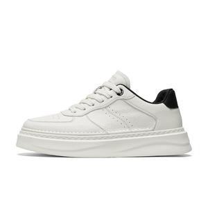 SUPEREDGE Легкие нескользящие дышащие мужские лоу-топы для скейтбординга бело-черные, цвет White Black