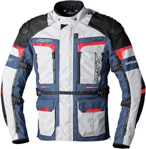 Женская мотоциклетная текстильная куртка RST pro series adventure-x, Blue/White/Red