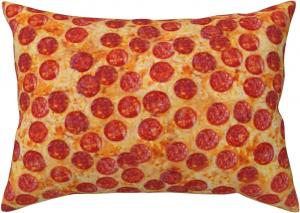 Pevtufa Наволочка с принтом пиццы, застежка конверт Pizza