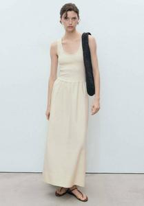 Платье Mango FLARED , Beige