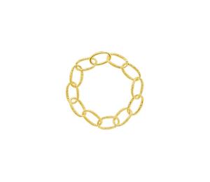Браслет Хула из позолоченного серебра Lucy Quartermaine, 18ct gold vermeil