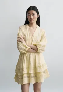 Платье-Рубашка rapapamy Maje, Pale Yellow