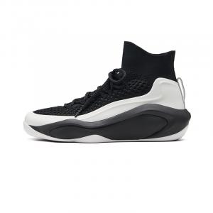 Баскетбольные кроссовки с высоким берцем и амортизаторами, противоскользящие, унисекс, Solar Eclipse EQLZ EQUALIZER, Black White