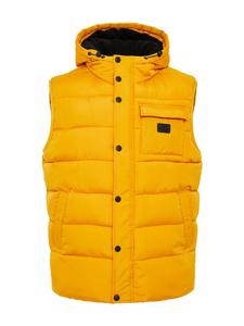 Утепленный жилет Threadbare, цвет mustard