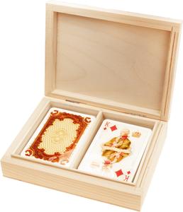 Игровые Карты Piatnik Lux Мария Тереза В Деревянной Коробке*