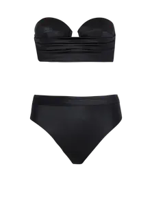 Купальник из двух предметов Balmain, черный