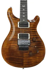 Электрогитара PRS Custom 24 "Floyd" - черно-золотая