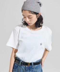 Комплект из 2 футболок с коротким рукавом и двойным именем, модель 25AW Nautica, цвет White