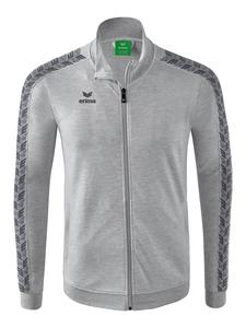 Тренировочня куртка erima, цвет hellgrau melange/slate grey