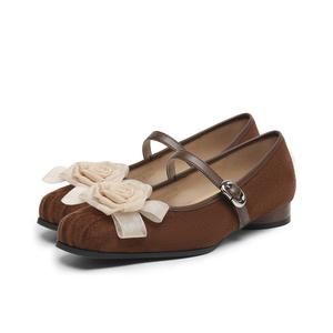 Туфли Мэри Джейн на массивном каблуке Women's SAFIYA, коричневый