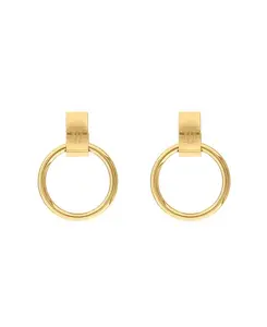 Женские золотые серьги Tommy Hilfiger, gold-tone