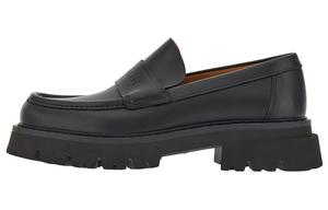 Массивные кожаные лоферы с тисненым логотипом Ferragamo, Original Shoe Box Included