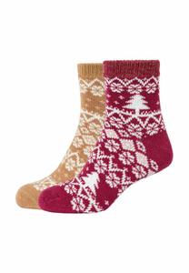 Носки camano 2 PACK, Anemone/Red